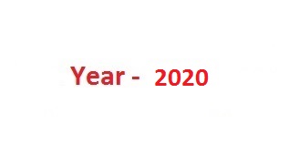 Year - 2020